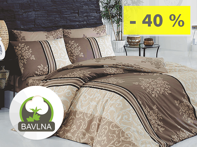 SLOVENSKÉ BAVLNENÉ OBLIEČKY - KVETINOVÉ MOTÍVY